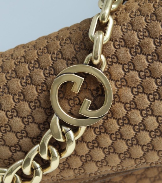 Gvc*1 857362 Shoulder Bag Brown GG Canvas (36×19.5×9.5cm) Master Quality