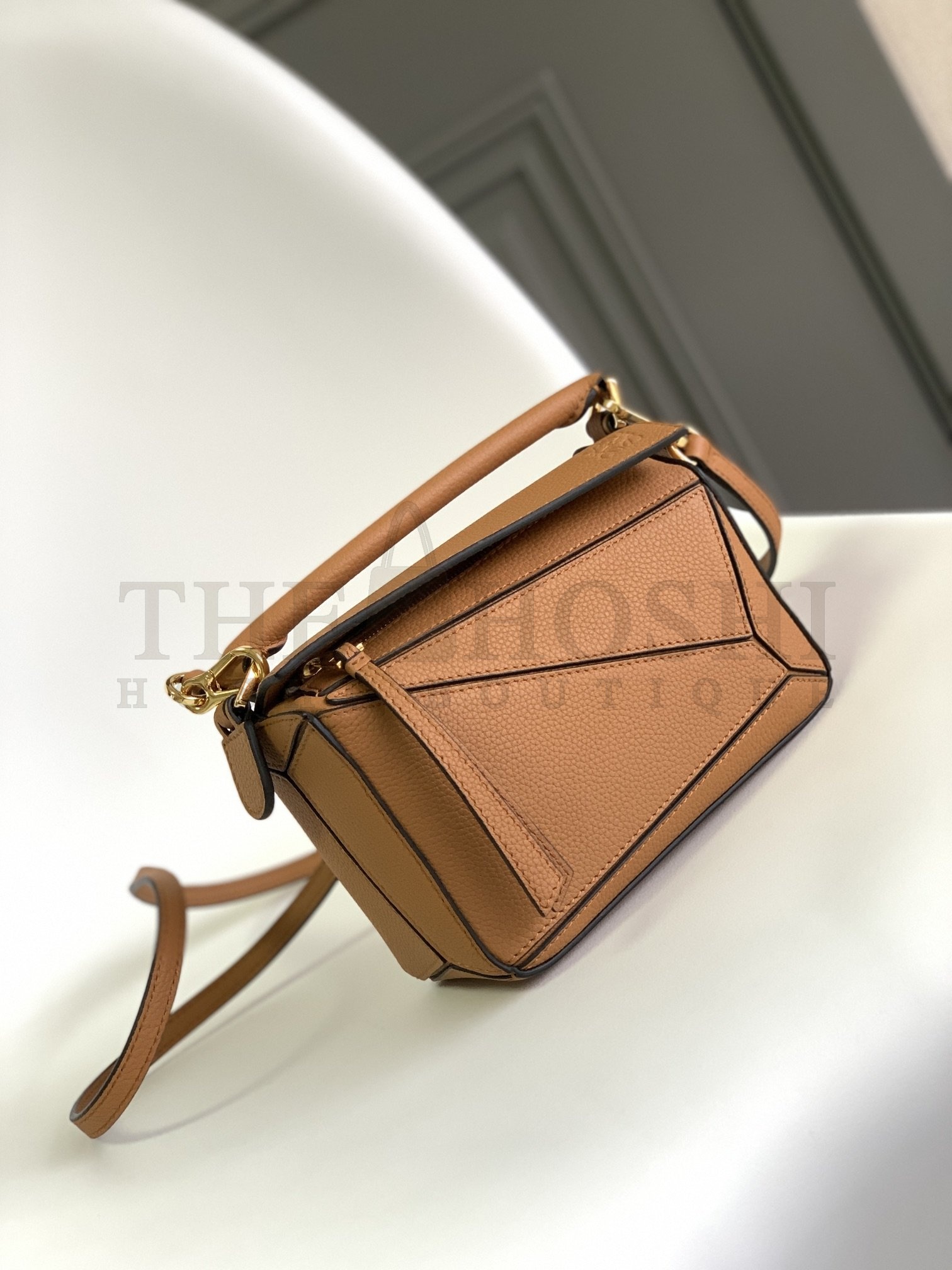 L0ew* Mini Puzzle bag in soft grained calfskin Master Quality