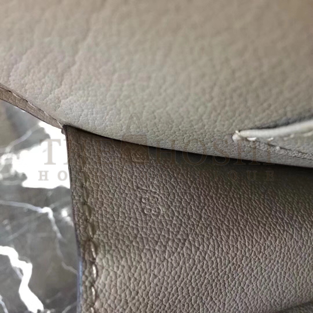 H**me5 Grey Constance MM 24cm Epsom Leather Bag Master Quality