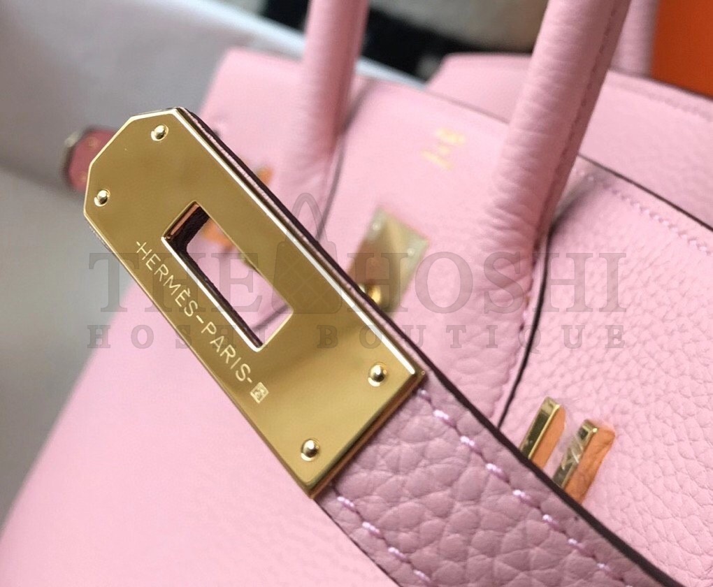 H**me5 Pink Clemence Birkin 30cm Bag GHW Master Quality