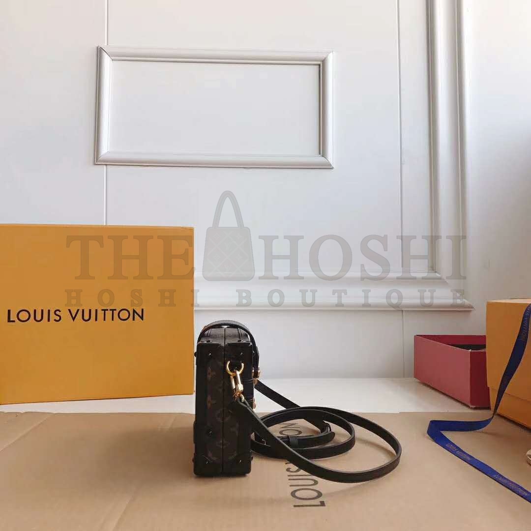 L0vis Vvtt0n LV Women Petite Malle Handbag Iconic Monogram Canvas Master Quality