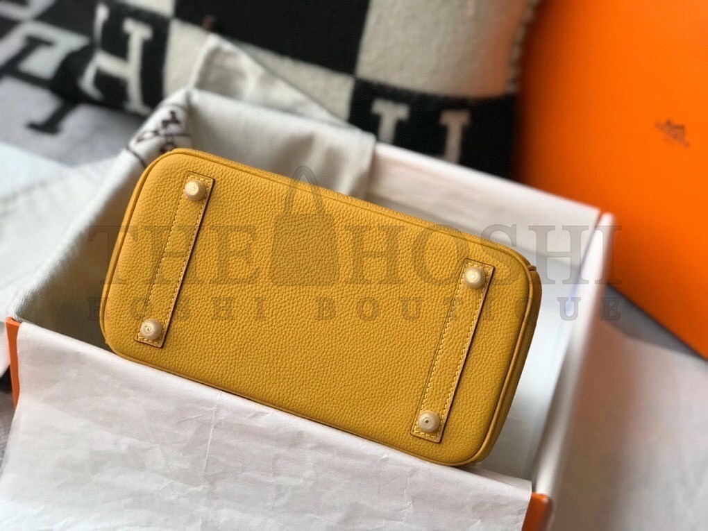 H**me5 Touch Birkin 25cm Limited Edition Yellow Bag Master Quality
