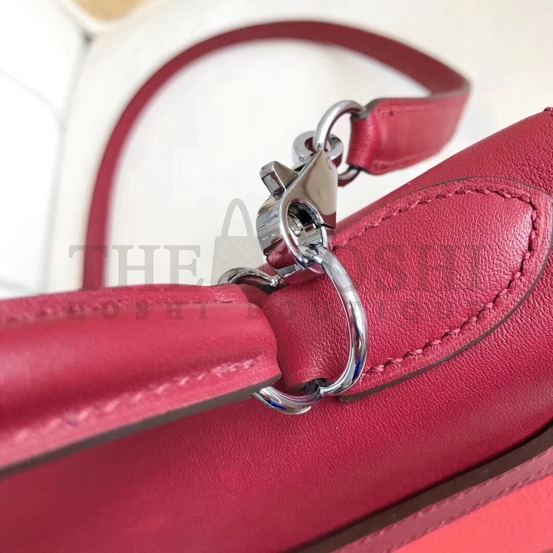 H**me5 Multicolor Blocks Kelly 28cm Ruby Bag Master Quality