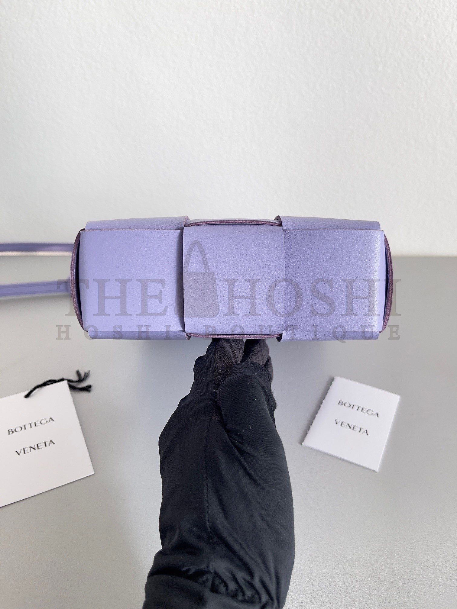 B0tt*ga Ven*ta Mini Cassette Tote Bag In Wisteria Lambskin Master Quality