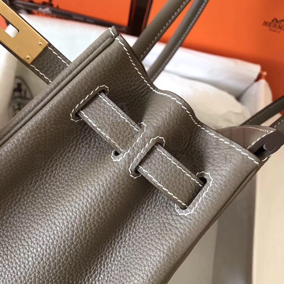 H**me5 Etain Birkin 30cm Clemence Handmade Bag Master Quality