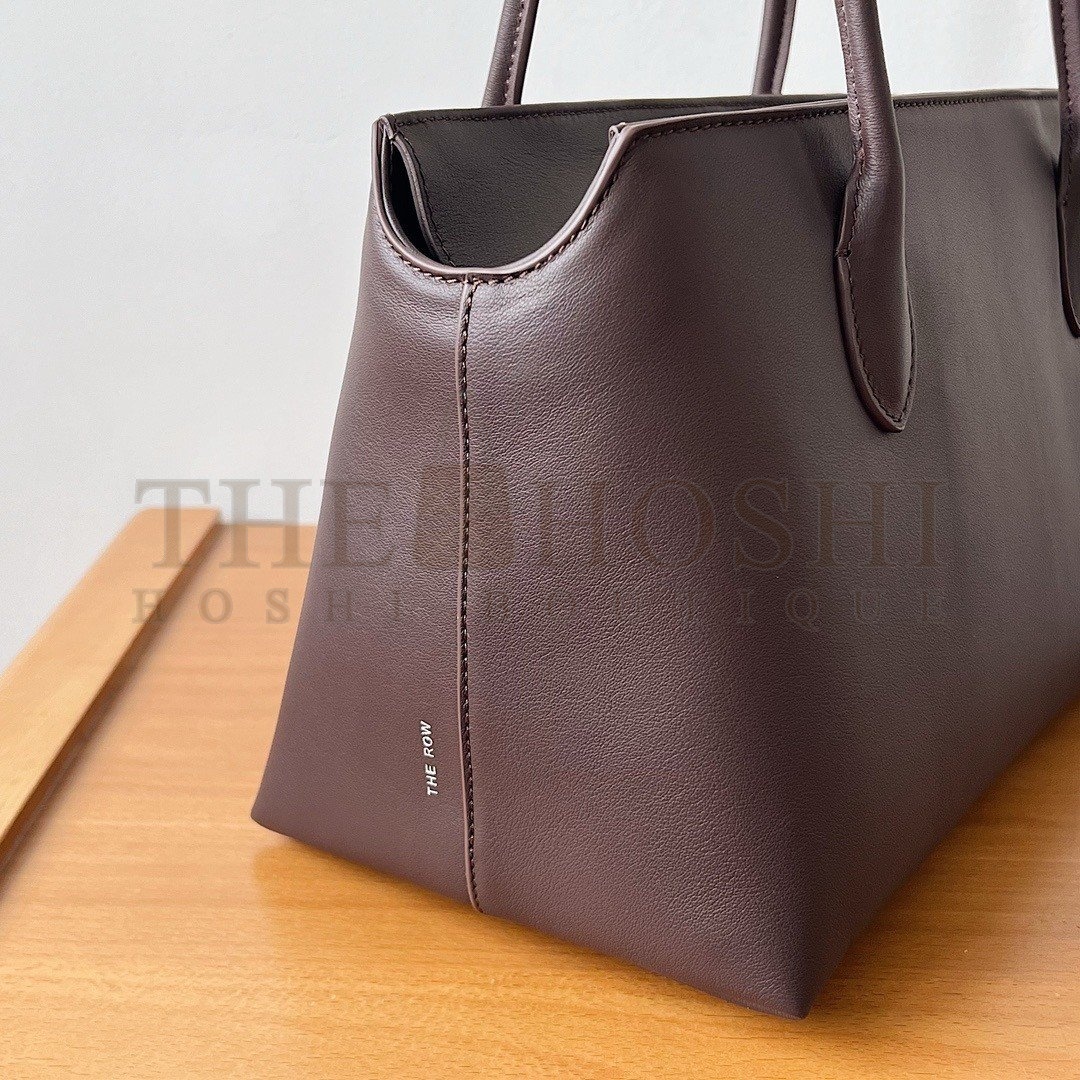 The R0w Terrasse Shoulder Bag in Burgundy Calfskin Master Quality