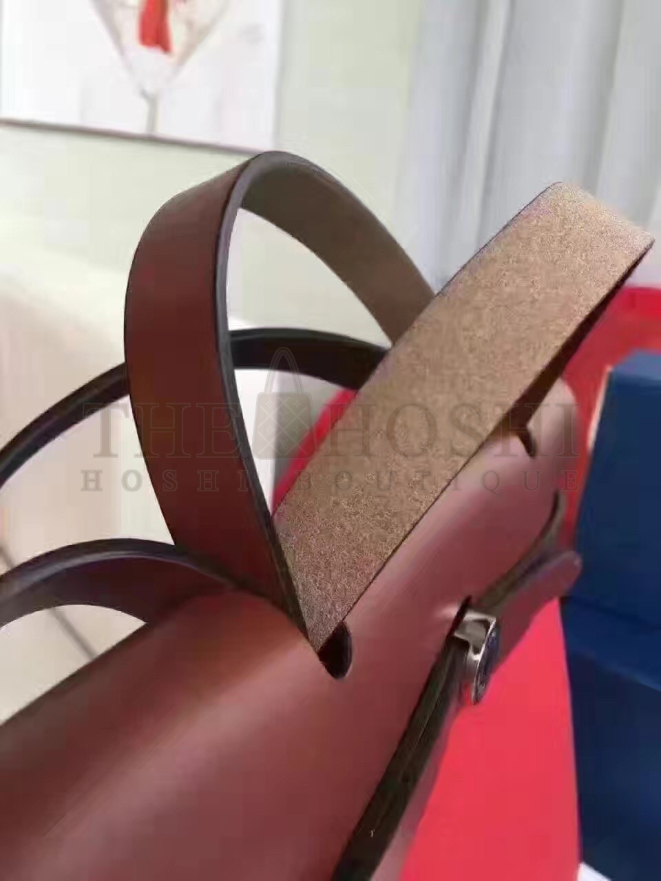 H**me5 Herbag Zip PM 31cm Bag In Red Canvas Master Quality