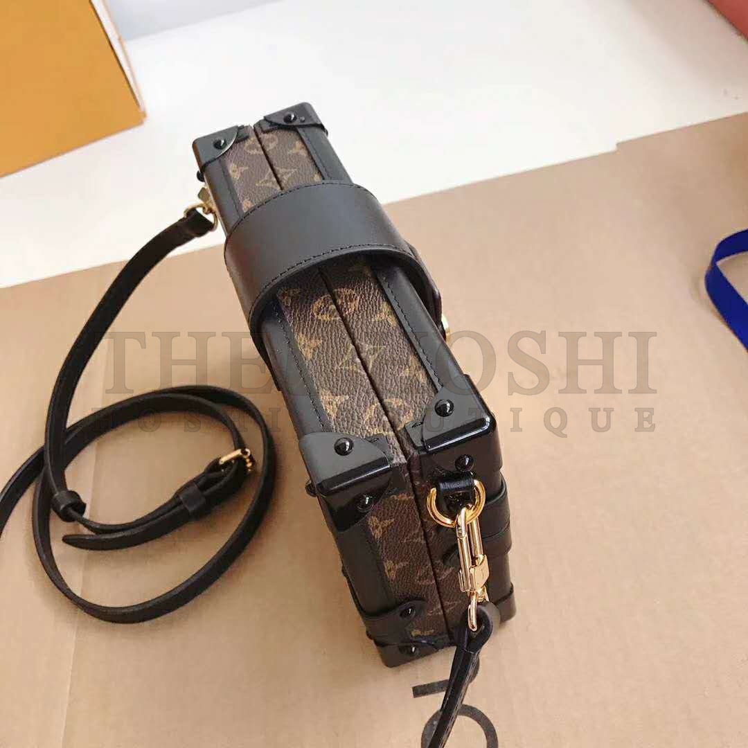 L0vis Vvtt0n LV Women Petite Malle Handbag Iconic Monogram Canvas Master Quality