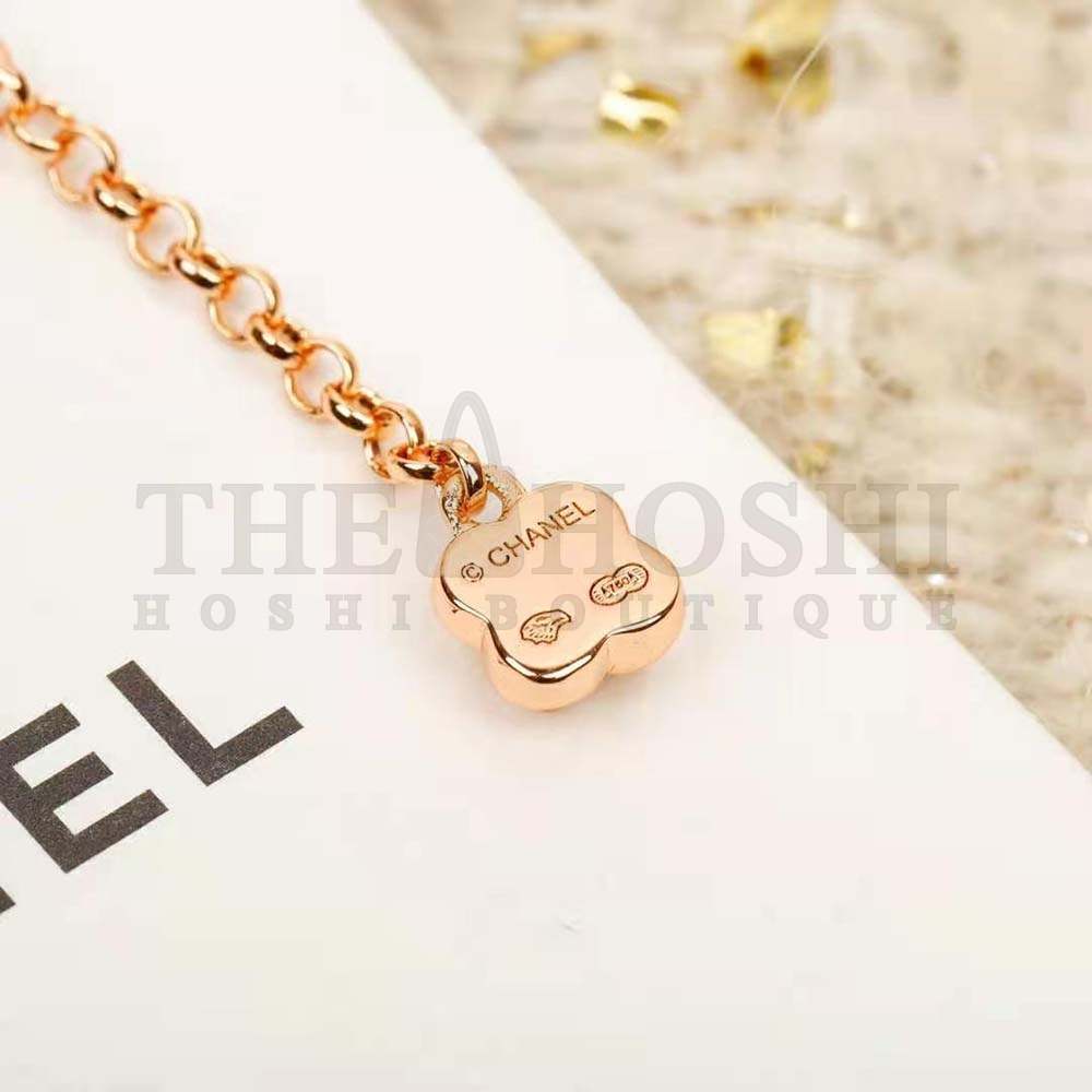 Ch**el Women Extrait De Camélia Transformable Earrings Master Quality