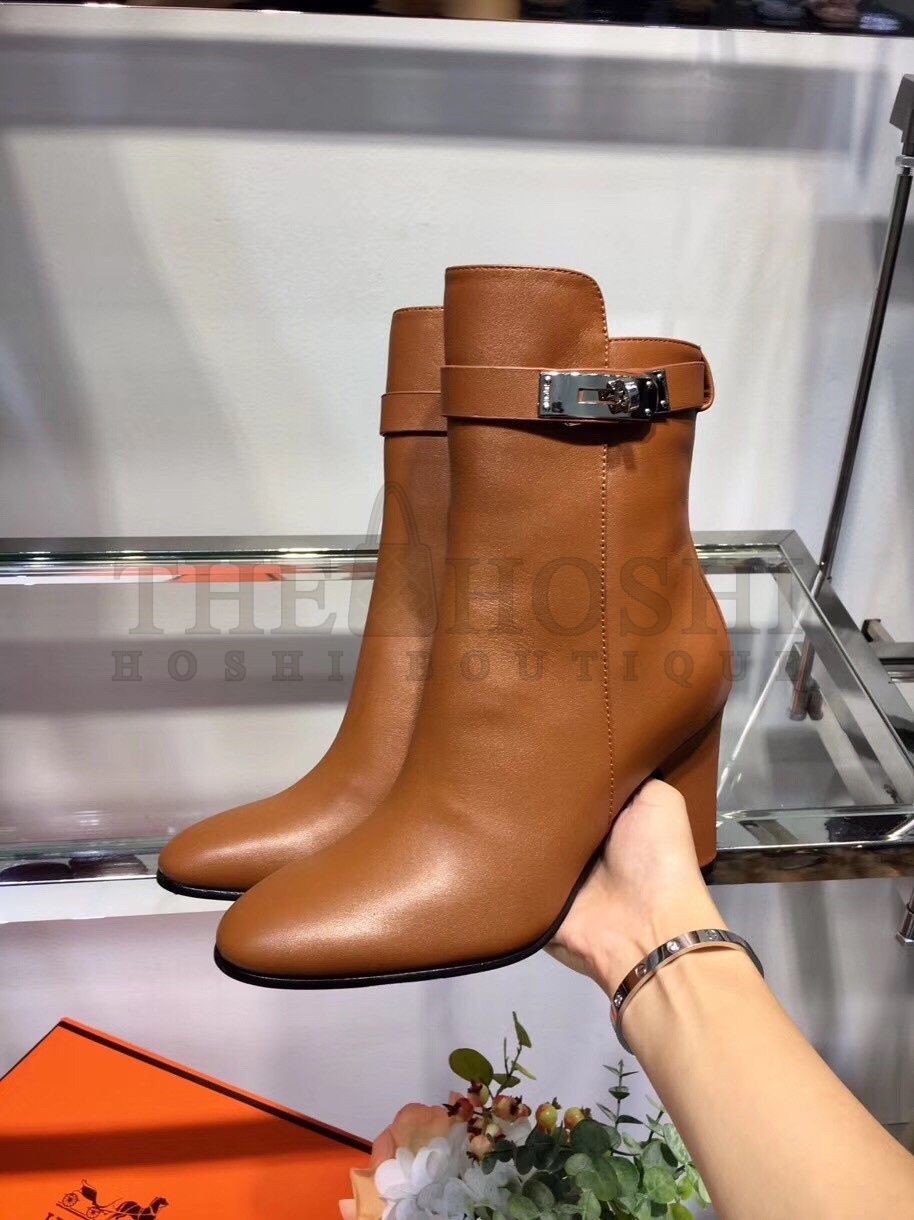 H**me5 Camel Joueuse Ankle Boots Master Quality