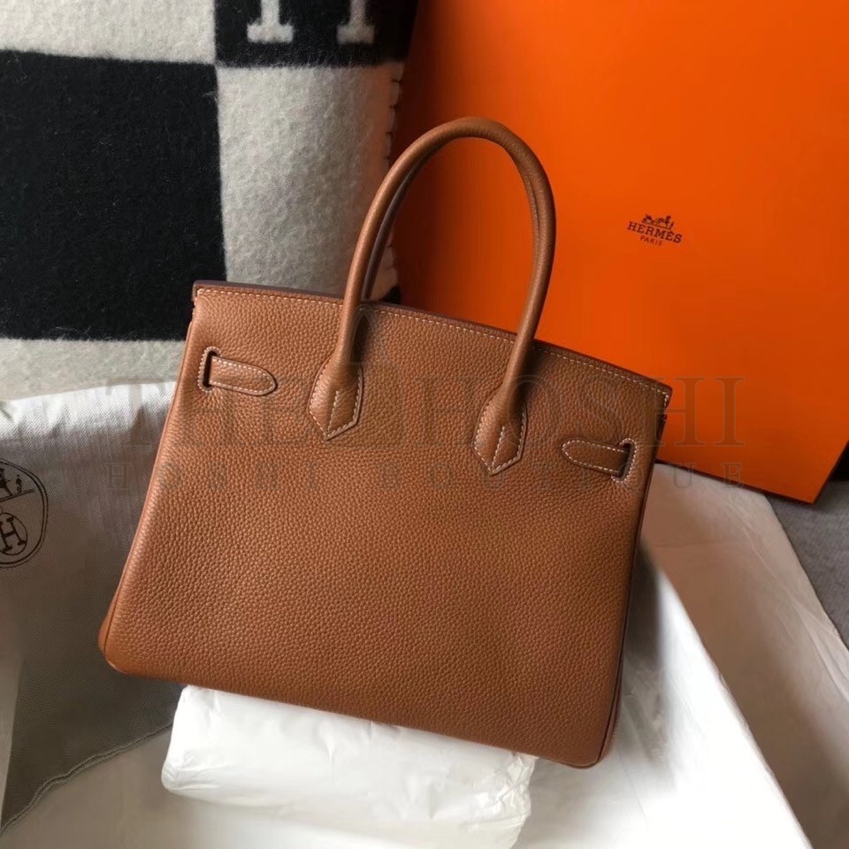 H**me5 Brown Clemence Birkin 30cm Bag Master Quality