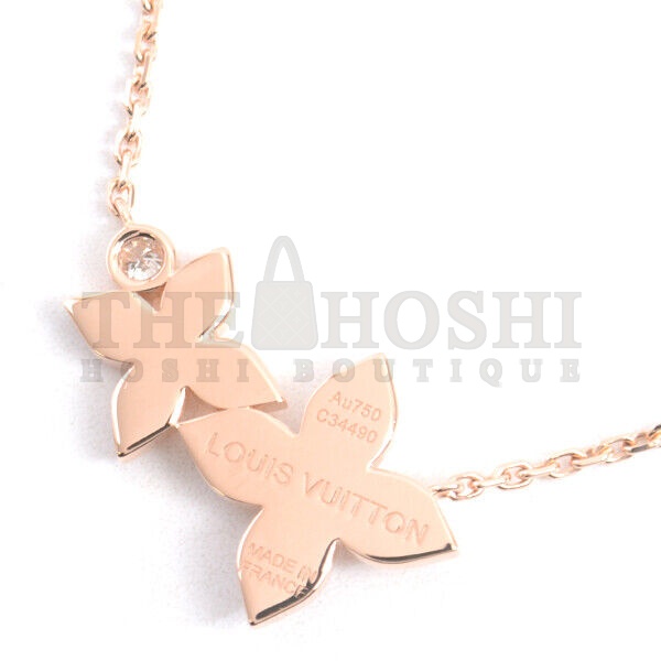 LV Star Blossom pendant, pink gold and D1am0nds  necklace Q93522 Master Quality