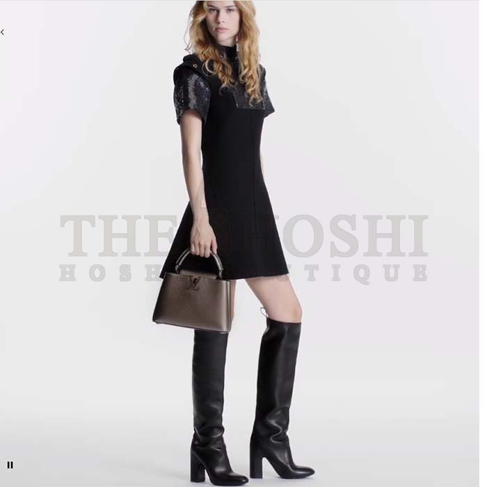 L0vis Vvtt0n LV Women Capucines BB Hand Bag Etain Metallic Gray Taurillon Leather Master Quality