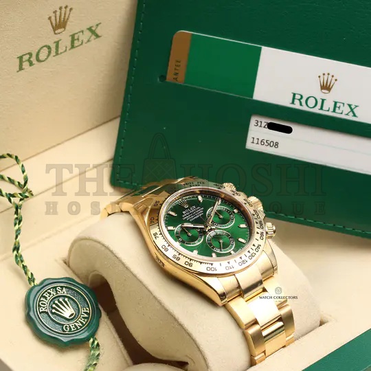 R01ex Cosmograph Daytona Green Dial Watch 116508-0013 Master Quality