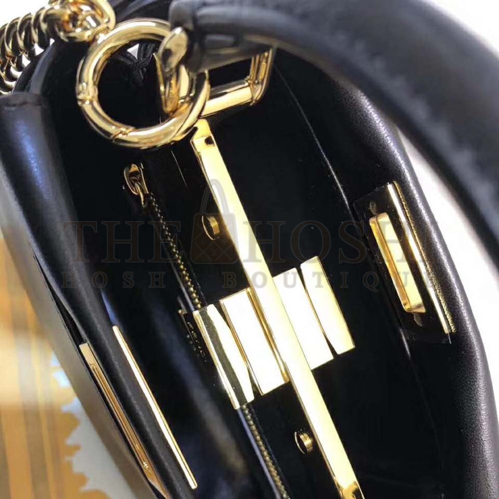 F**di Women Peekaboo Mini Nappa Handbag Master Quality