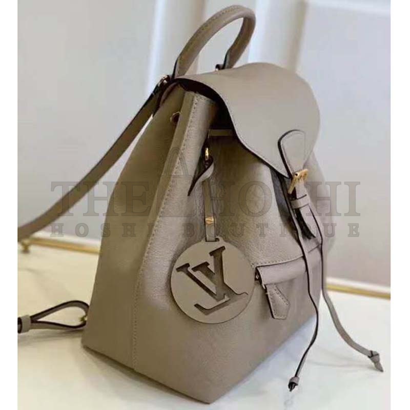 L0vis Vvtt0n LV Women Montsouris Backpack Monogram Empreinte Embossed Leather Master Quality