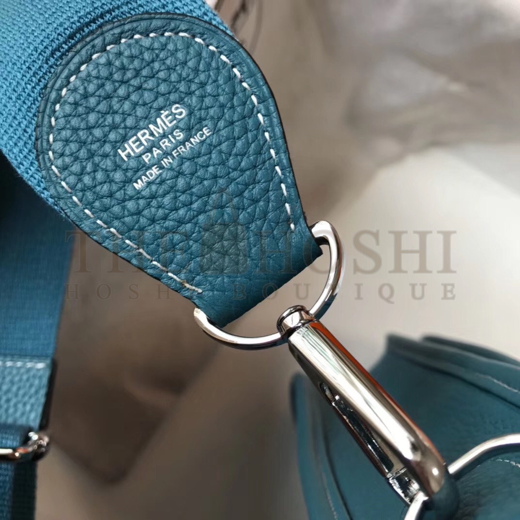 H**me5 Evelyne III 29 Bag In Blue Jean Clemence Leather Master Quality