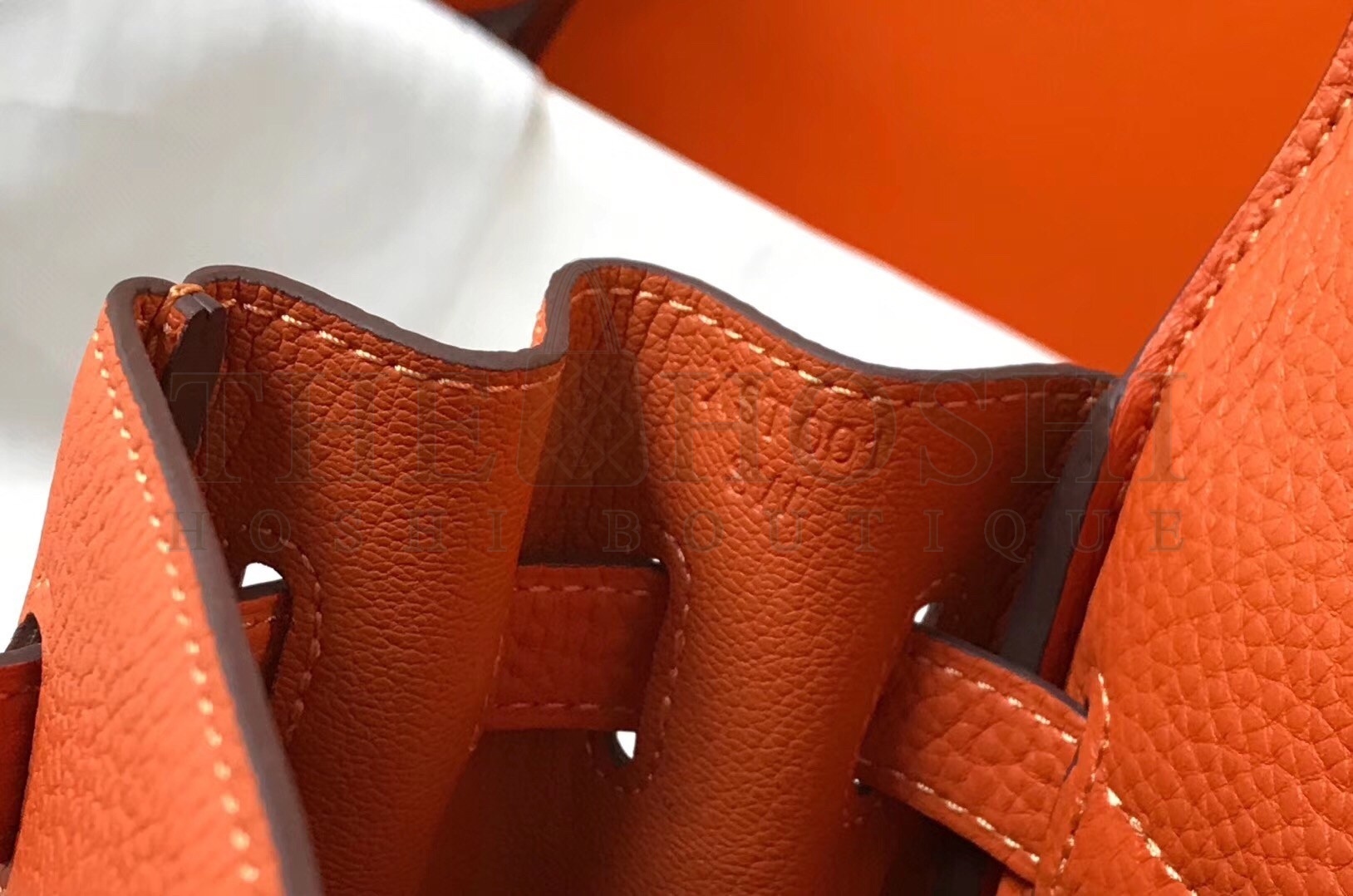 H**me5 Orange Clemence Kelly 32cm Retourne Bag Master Quality