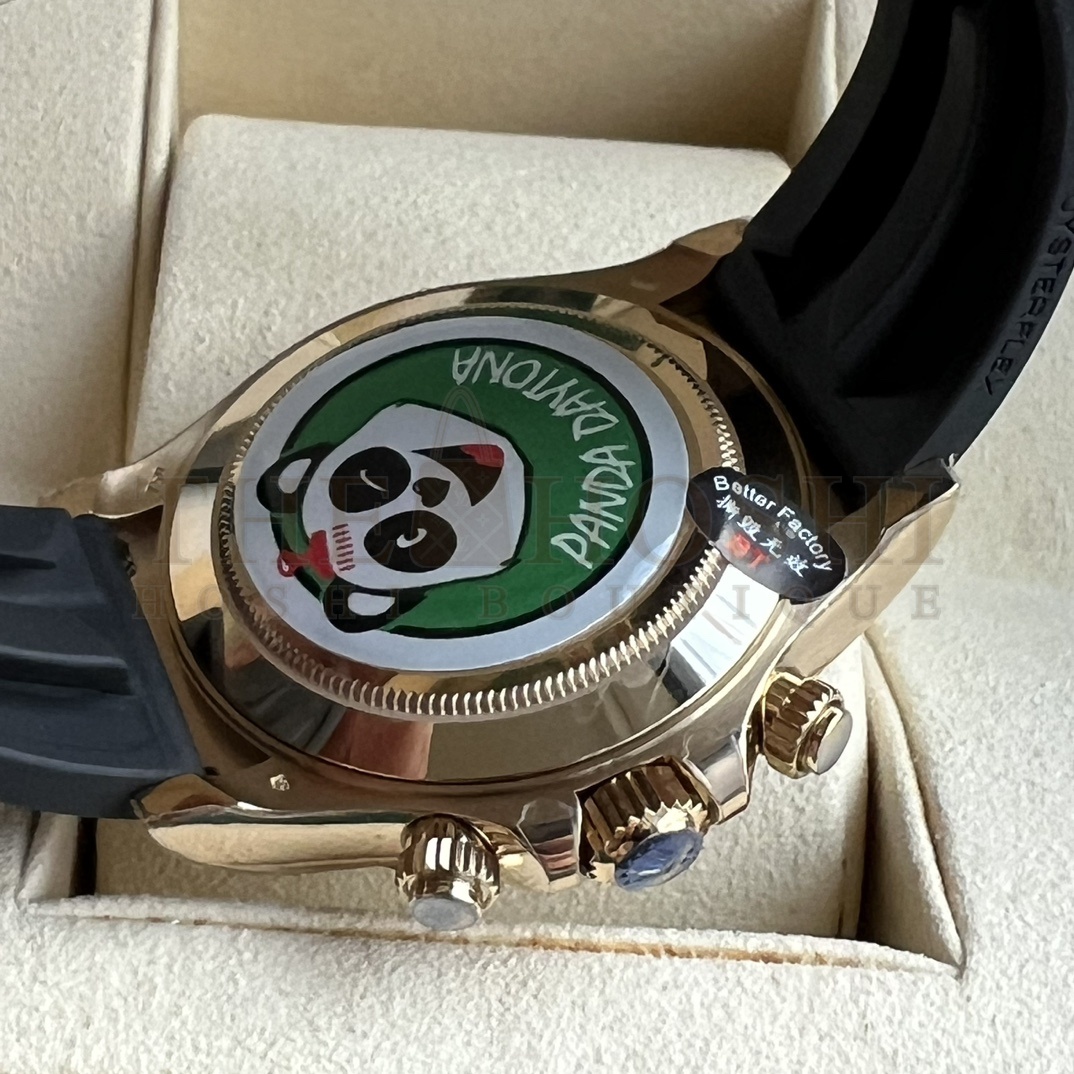 R01ex Cosmograph Daytona Steel Bezel Black Dial Men