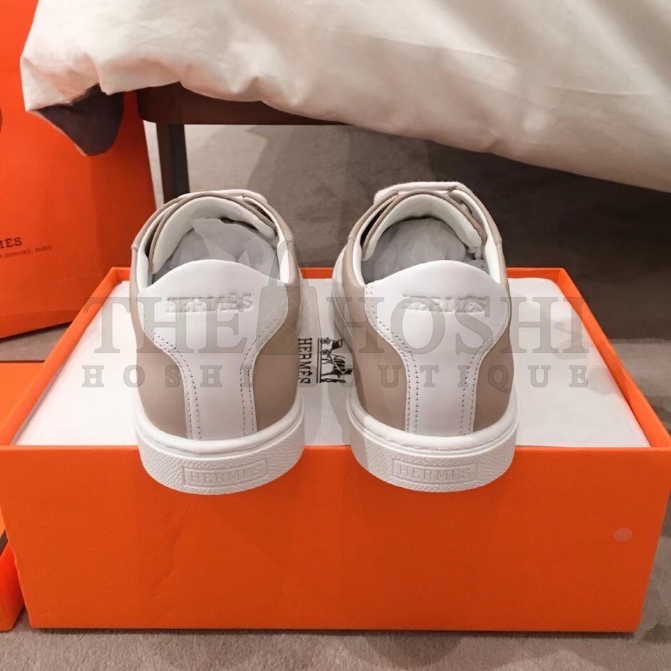 H**me5 Avantage Sneakers In Beige/White Calfskin Master Quality