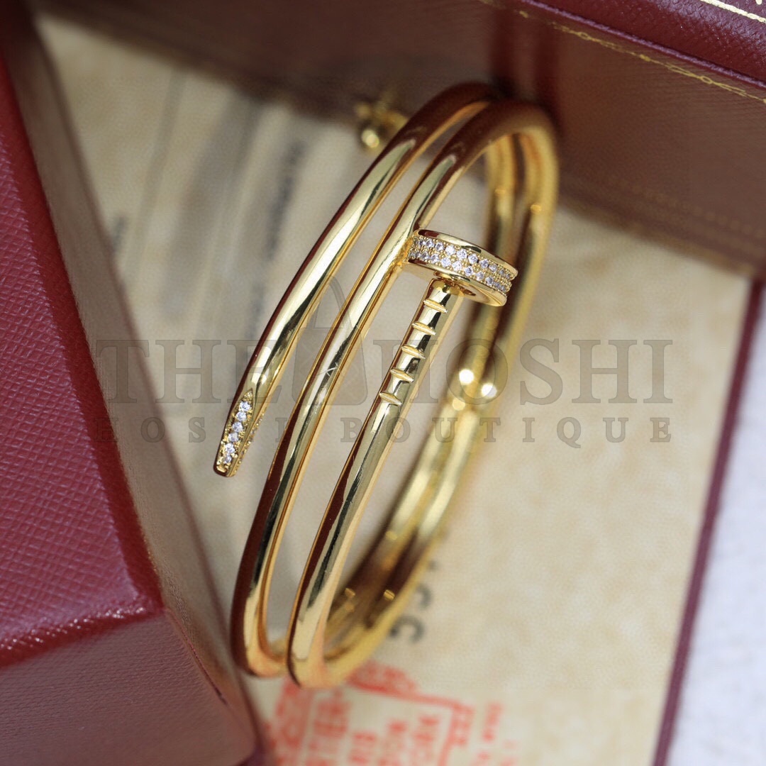 Ca*t1er 3-color JUSTE UN CLOU bracelet 18k Master Quality