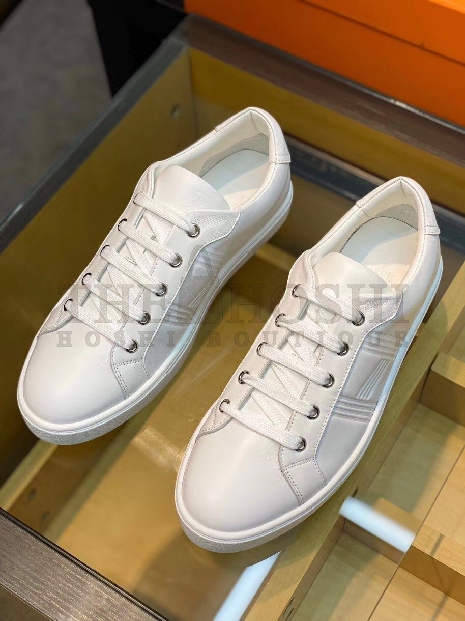 H**me5 Avantage Sneakers In White Calfskin Master Quality