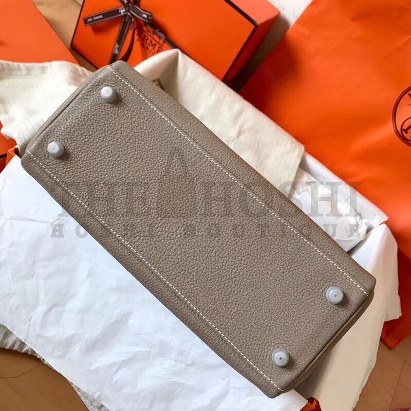 H**me5 Tourterelle Clemence Kelly 28cm Handmade Bag Master Quality