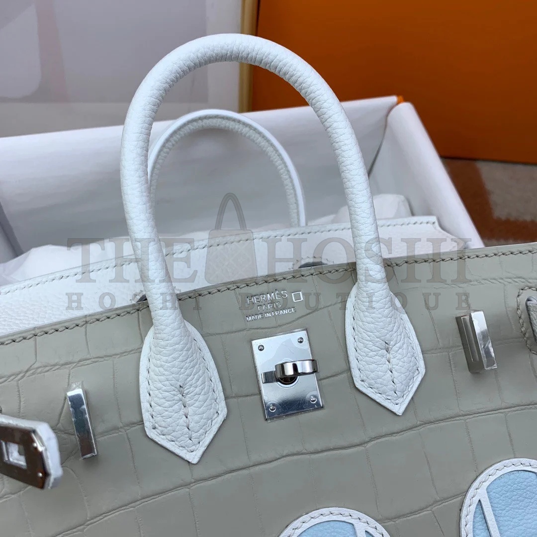 H**me5 Snow Sac Faubourg Birkin 20 Sellier Limited Edition Bag Master Quality