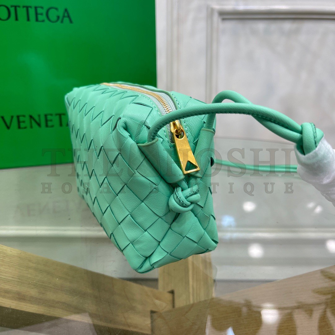 B0tt*ga Ven*ta Loop Mini Bag In Fountain Intrecciato Lambskin Master Quality