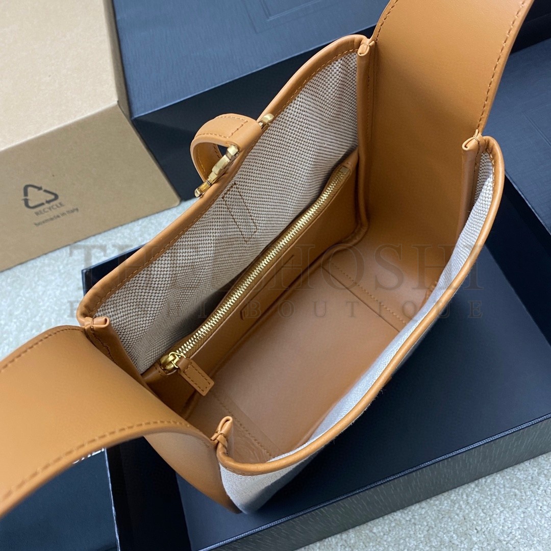 Sa1nt Lau*nt Le 5 A 7 Small Shoulder Bag in Canvas and Leather Master Quality