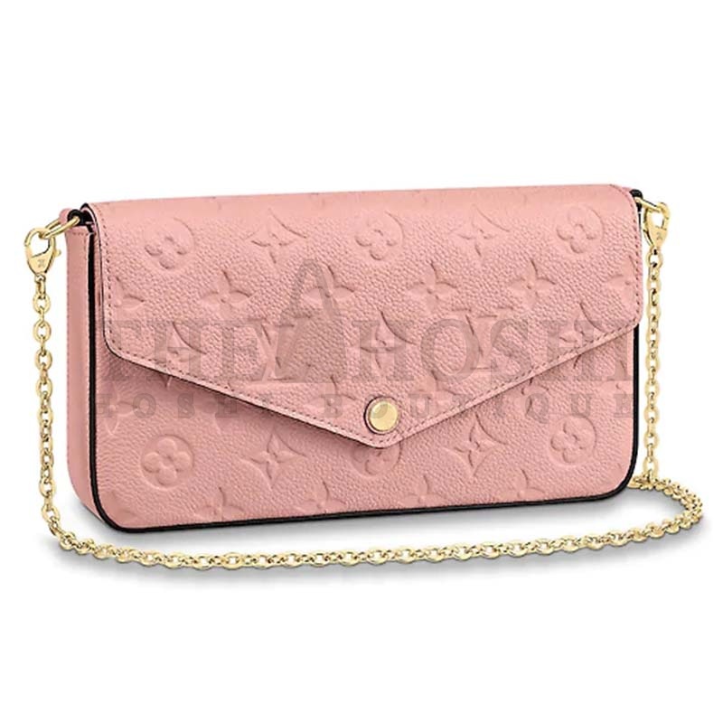 L0vis Vvtt0n LV Women Felicie Pochette Bag in Monogram Empreinte Leather Master Quality