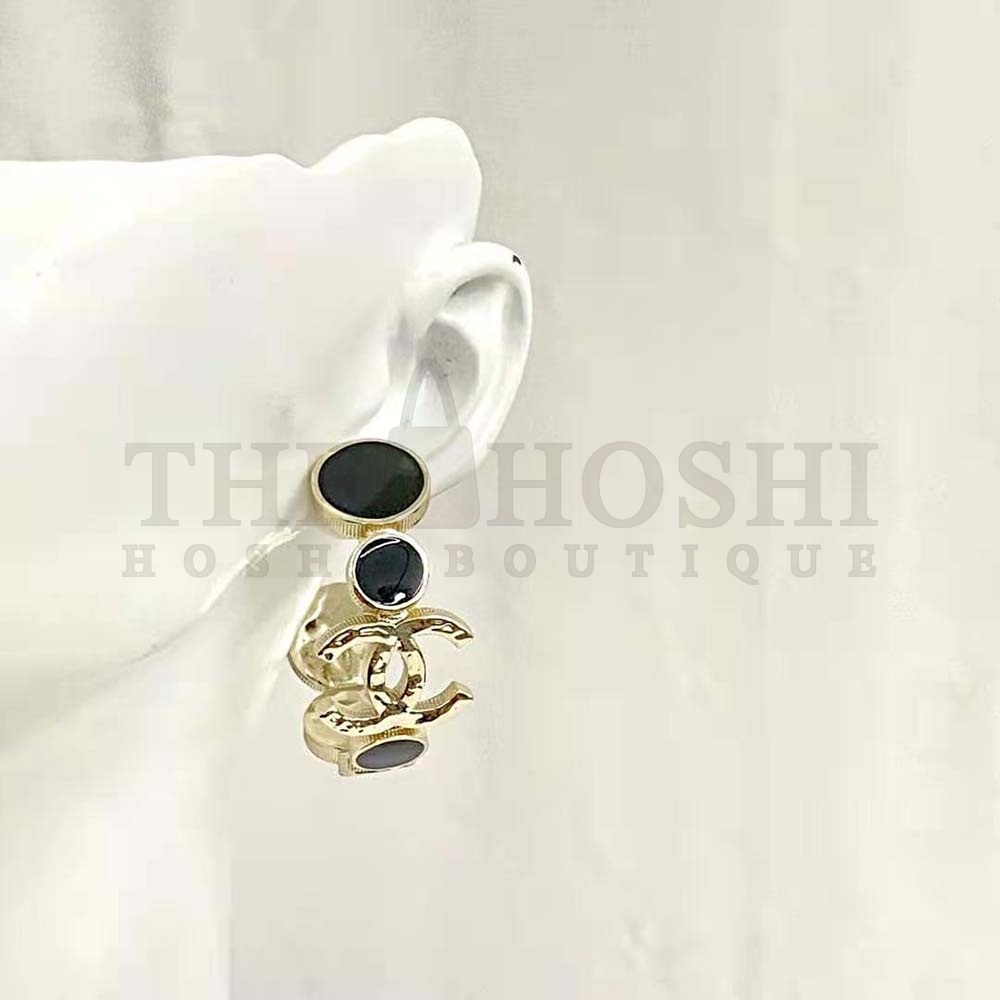 Ch**el Women Hoop Earrings in Metal Master Quality