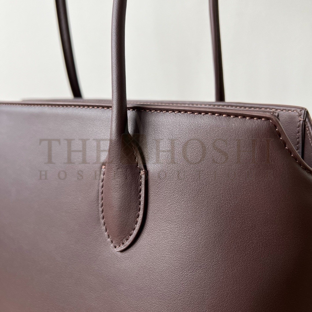 The R0w Terrasse Shoulder Bag in Burgundy Calfskin Master Quality