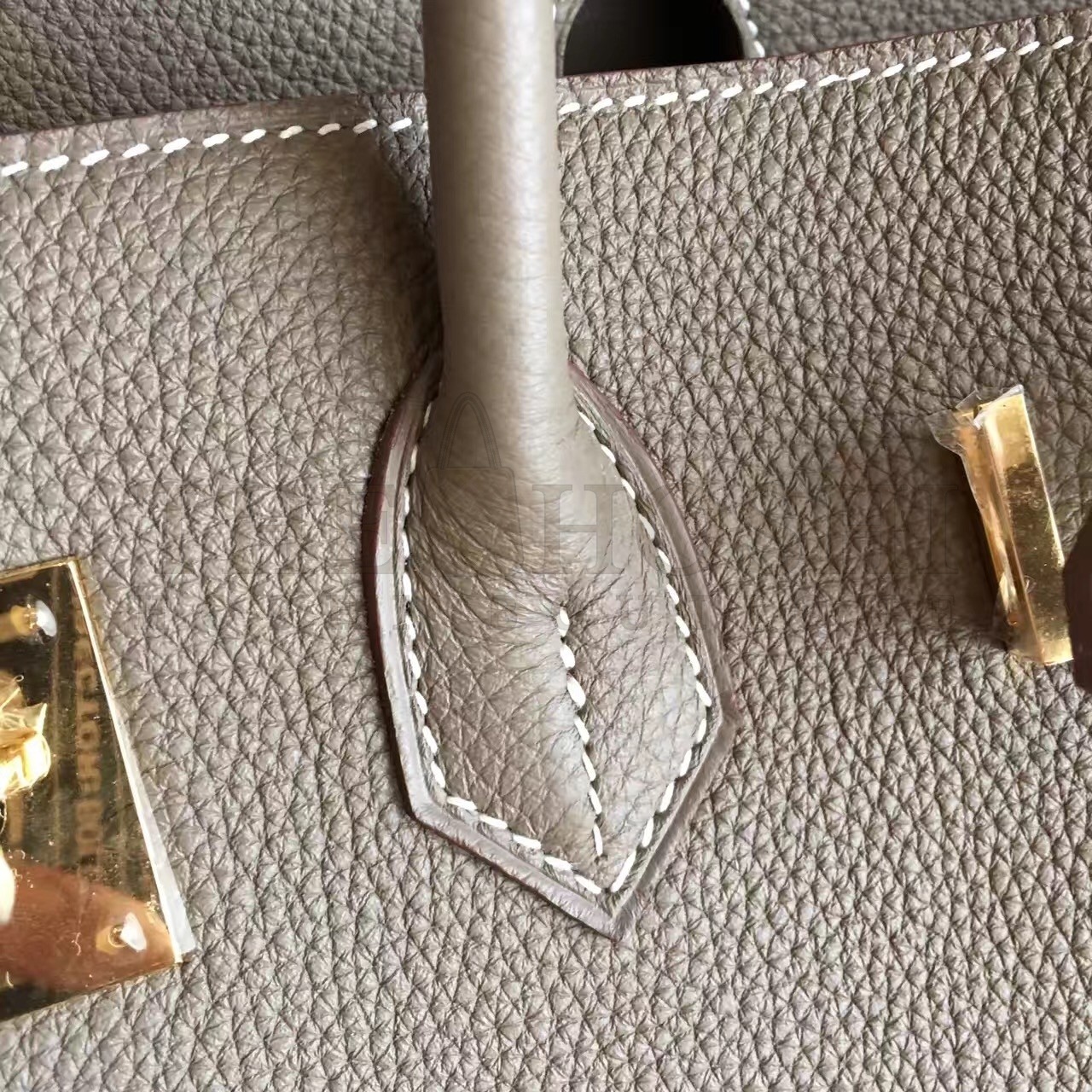 H**me5 Etoupe Clemence Birkin 40cm Handmade Bag Master Quality