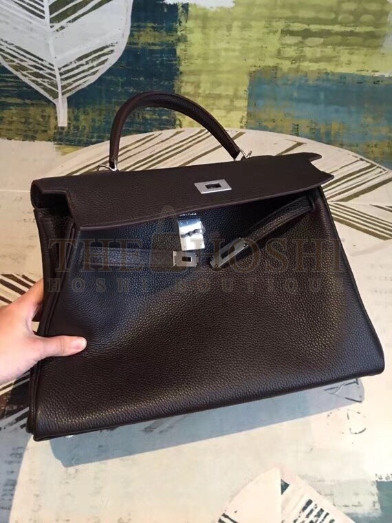 H**me5 Cafe Clemence Kelly 35cm Handmade Bag Master Quality