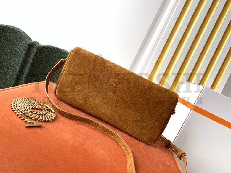 Sa1nt Lau*nt Kate 99 Shoulder Bag In Brown Suede Master Quality