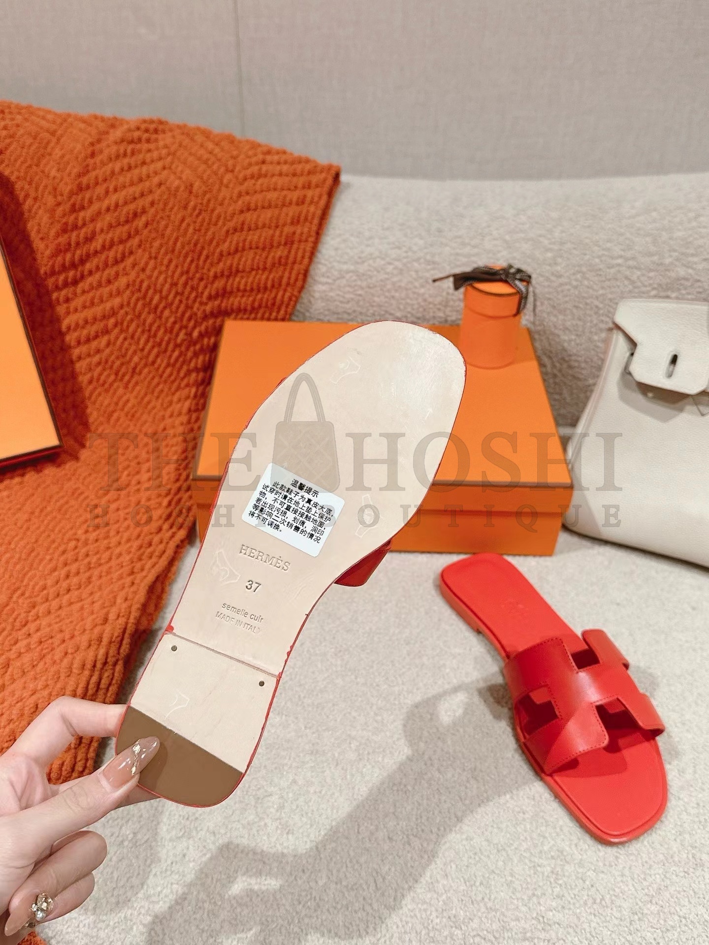 H**me5 Oran Sandal Slippers Real Leather Master Quality