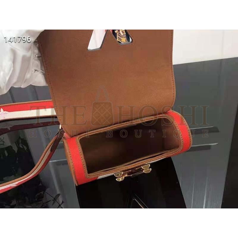 L0vis Vvtt0n LV Women Capucines BB Handbag Red Smooth Calfskin and Embroidered Canvas Master Quality