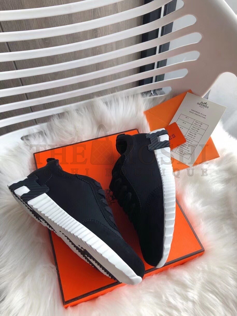 H**me5 Bouncing Sneakers In Black Canvas Master Quality