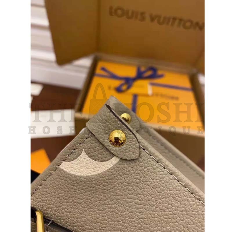 L0vis Vvtt0n LV Women Onthego Tote Beige Embossed Grained Cowhide Leather MM M45494 (35 x 27 x 14 cm）BB M47054 (18 x 15 x 8.5 cm) Master Quality