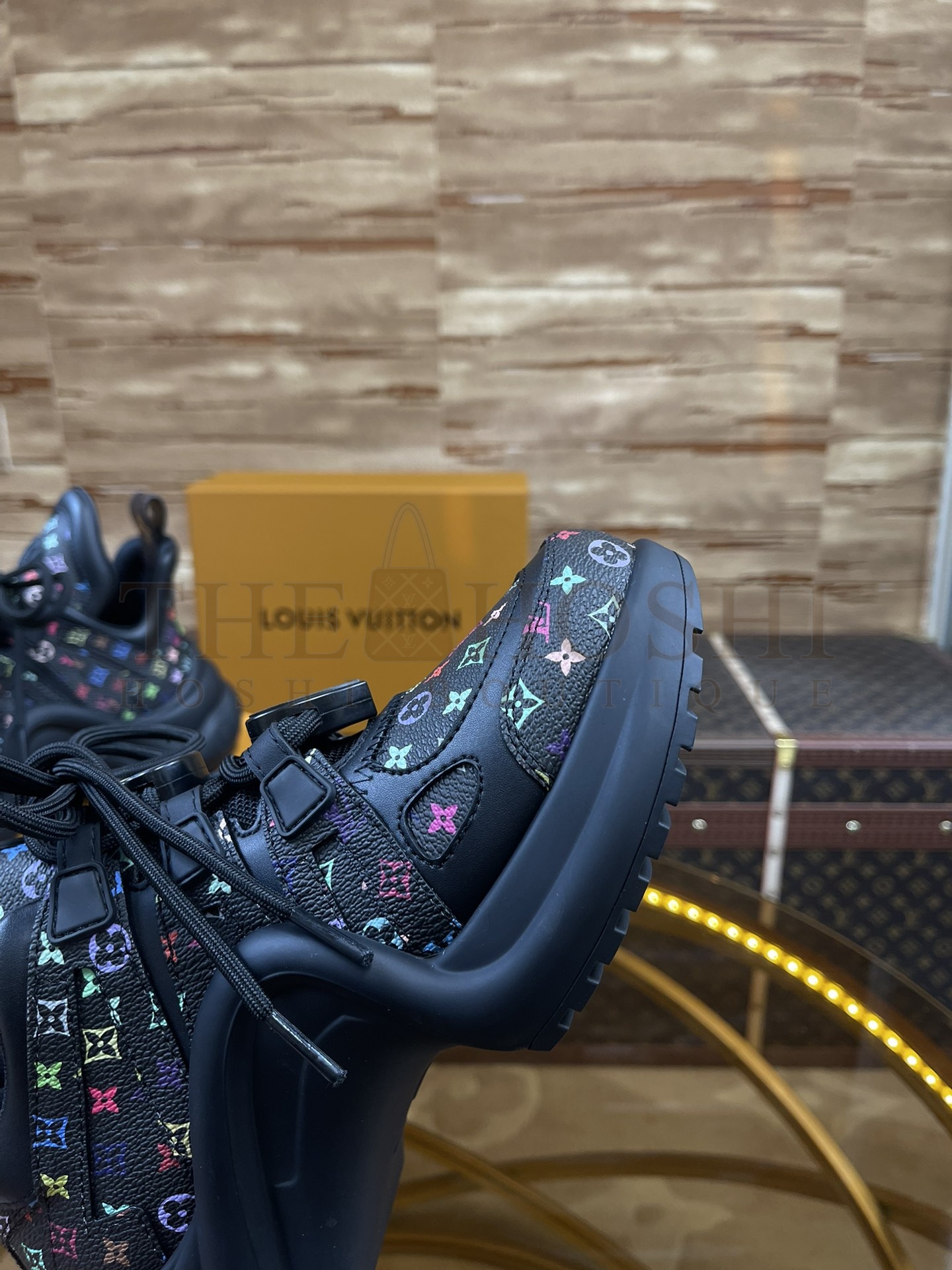 L0vis Vvtt0n LV x Takashi Murakami Archlight Sneakers  Multicolor Monogram 5.5cm Heel Master Quality