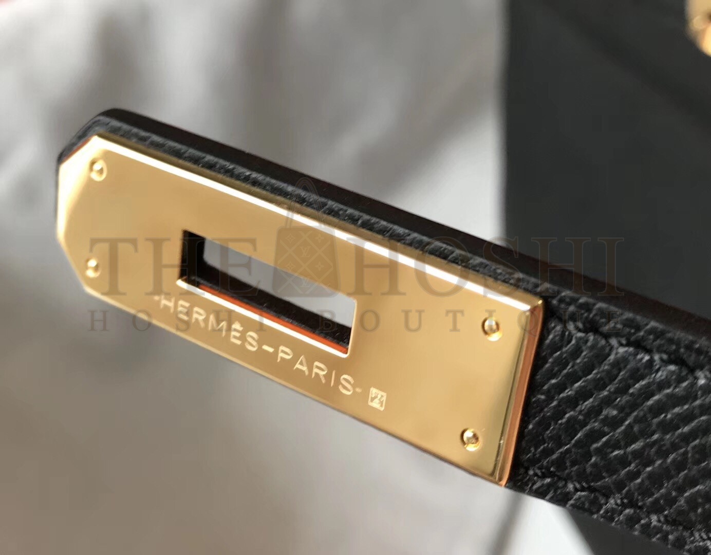 H**me5 Black Epsom Kelly 32cm Sellier Bag Master Quality