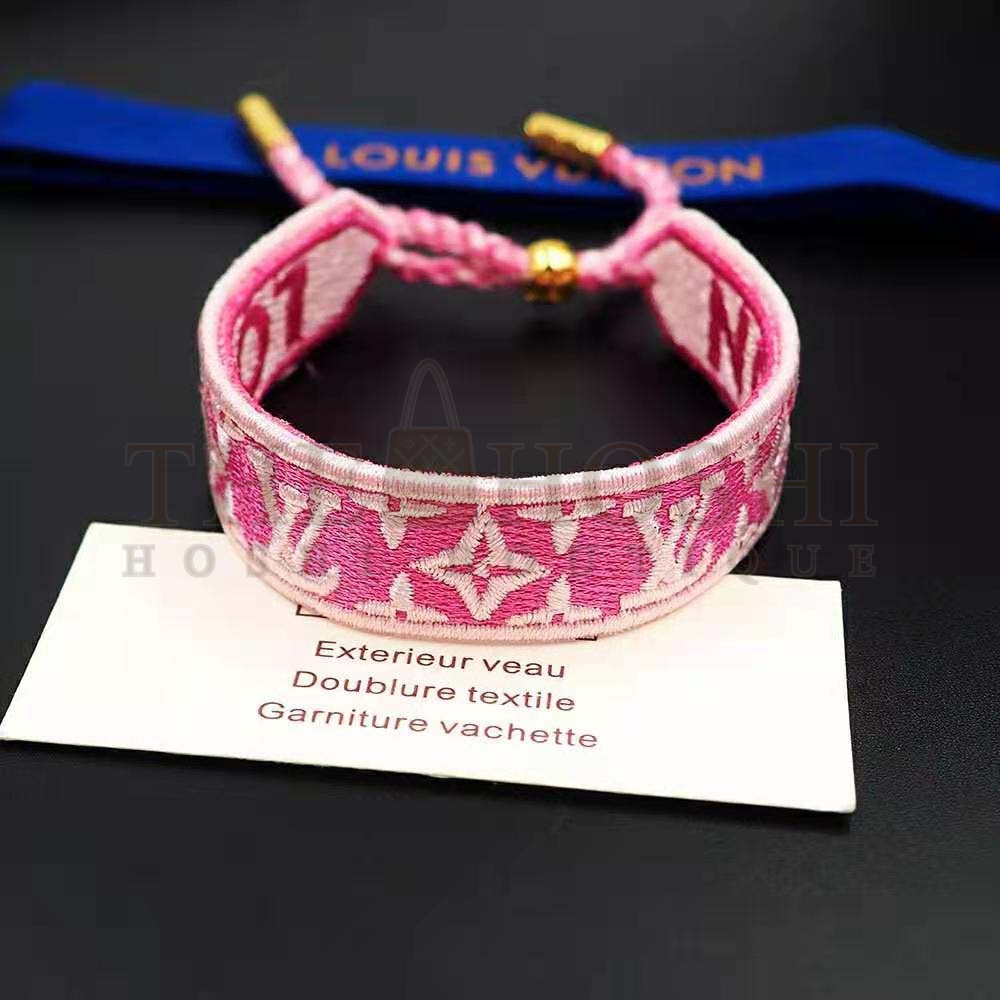 L0vis Vvtt0n Women LV Buddy Bracelet-Pink Master Quality