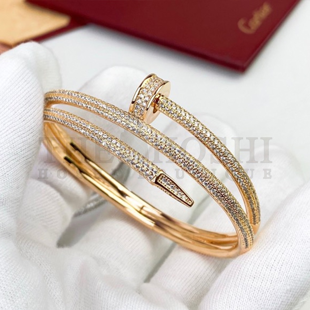 Ca*t1er 3-color JUSTE UN CLOU bracelet 18k Master Quality