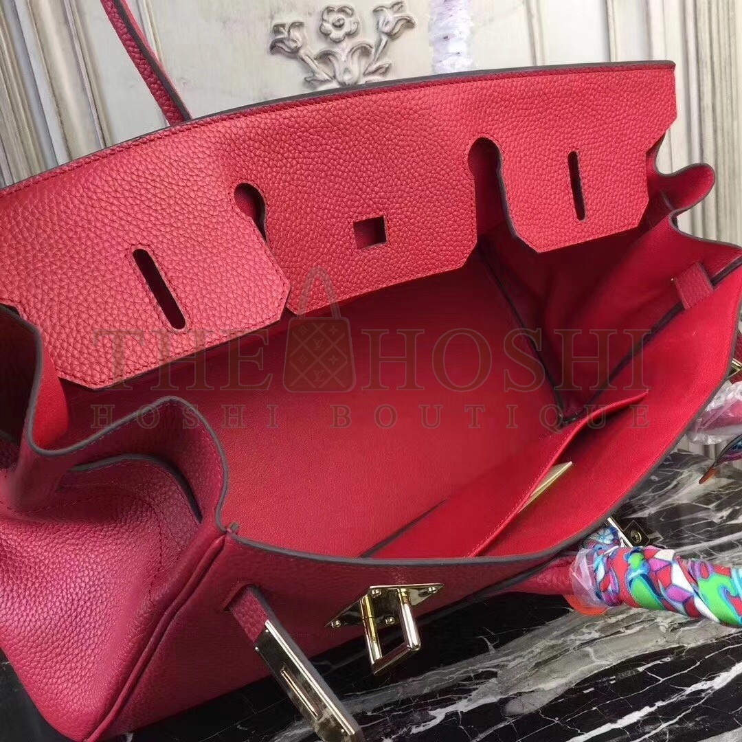 H**me5 Red JPG Birkin 42cm Shoulder Bag Master Quality