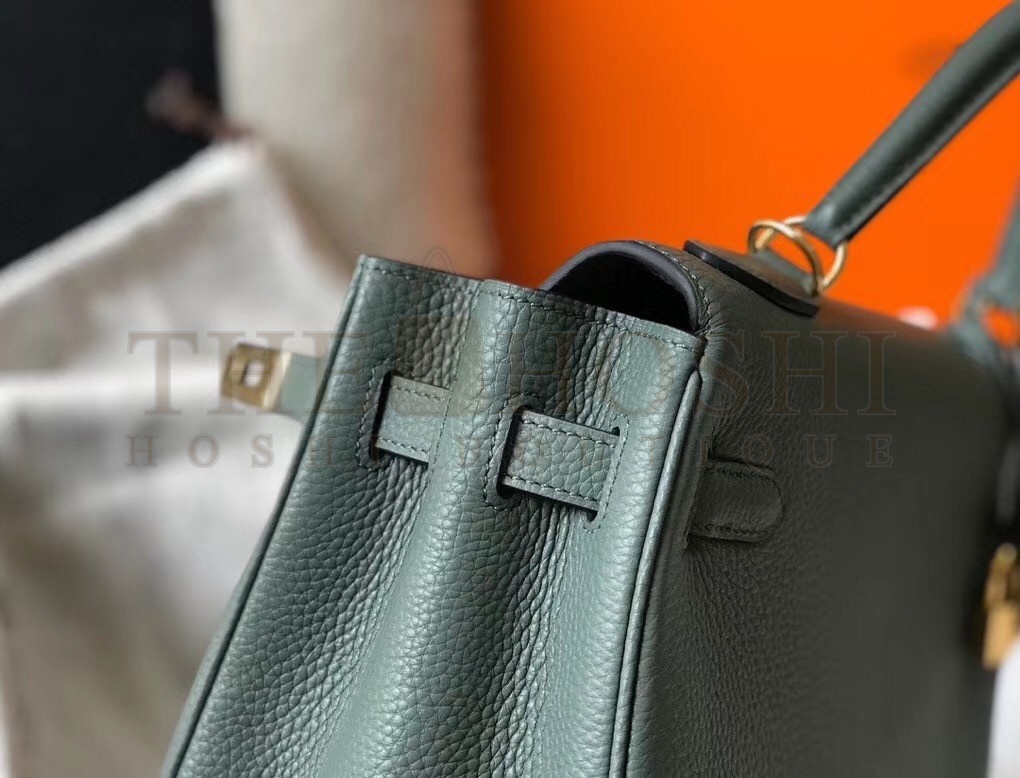 H**me5 Vert Amande Clemence Kelly 32cm Retourne Bag Master Quality