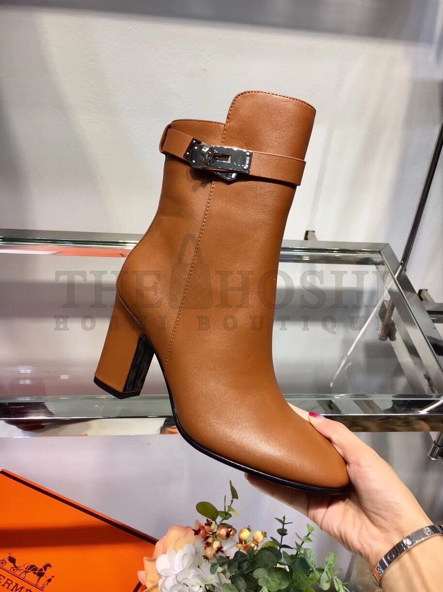 H**me5 Camel Joueuse Ankle Boots Master Quality