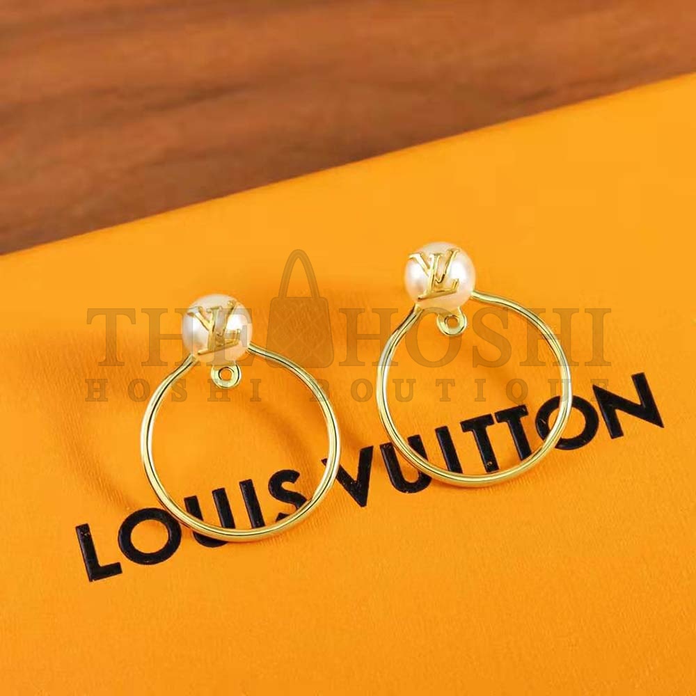 L0vis Vvtt0n Women LV Eclipse Pearls Earrings Master Quality