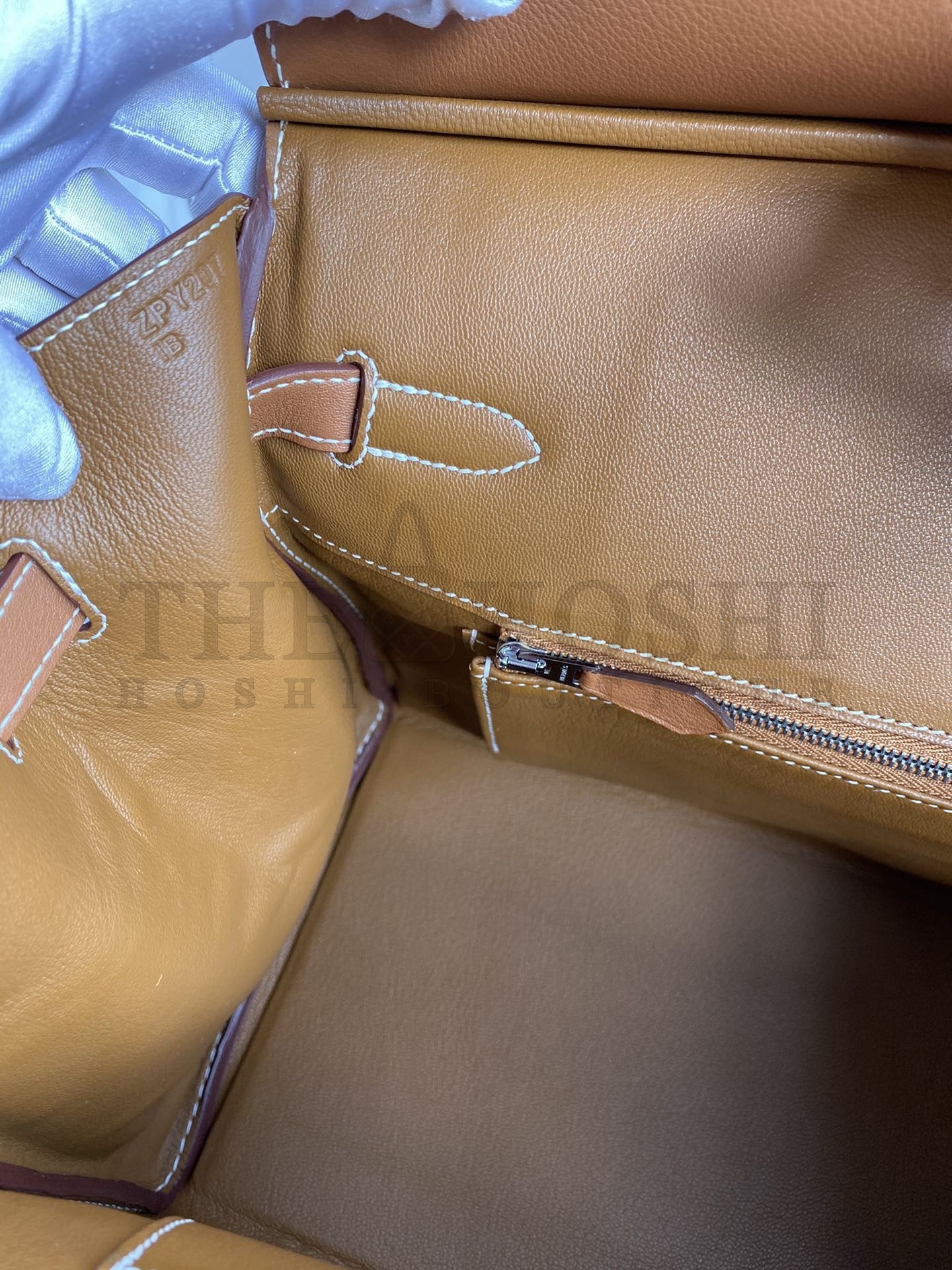 H**me5 Birkin 35 Handmade Bag In Toile &amp; Gold Swift Leather Master Quality