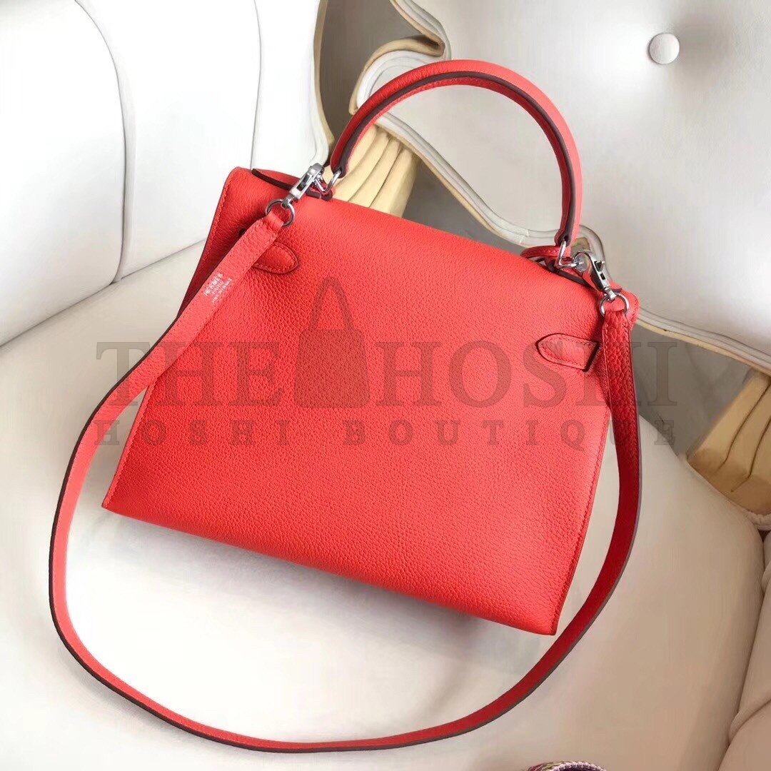 H**me5 Multicolor Blocks Kelly 28cm Piment Bag Master Quality